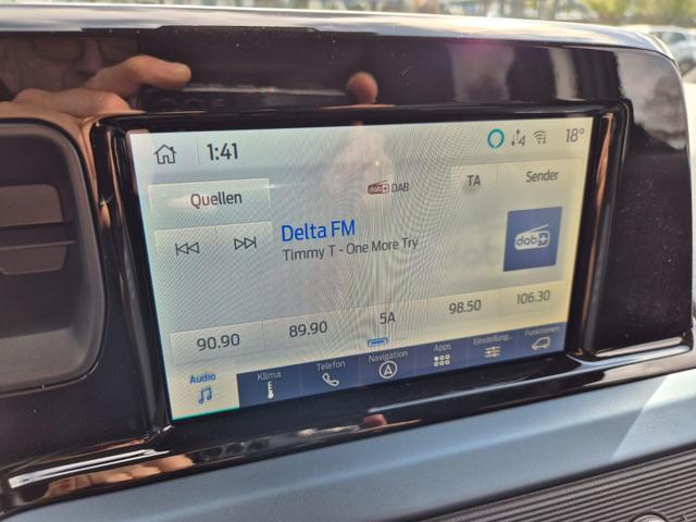 Ford Tourneo Courier 1.0 EcoBoost 125PS Active Teil-Leder Sitzheizung Lenkradheizung Klimaautomatik PDC v+h R&uuml;ckf.-Kamera ACC TWA Frontscheibe beheizb. Ford-Navi SYNC4 Apple CarPlay + Android Auto 