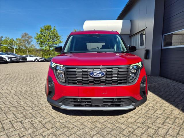 Ford Tourneo Courier 1.0 EcoBoost 125PS Active Teil-Leder Sitzheizung Lenkradheizung Klimaautomatik PDC v+h R&uuml;ckf.-Kamera ACC TWA Frontscheibe beheizb. Ford-Navi SYNC4 Apple CarPlay + Android Auto 