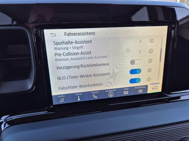 Ford Tourneo Courier 1.0 EcoBoost 125PS Active Teil-Leder Sitzheizung Lenkradheizung Klimaautomatik PDC v+h R&uuml;ckf.-Kamera ACC TWA Frontscheibe beheizb. Ford-Navi SYNC4 Apple CarPlay + Android Auto 