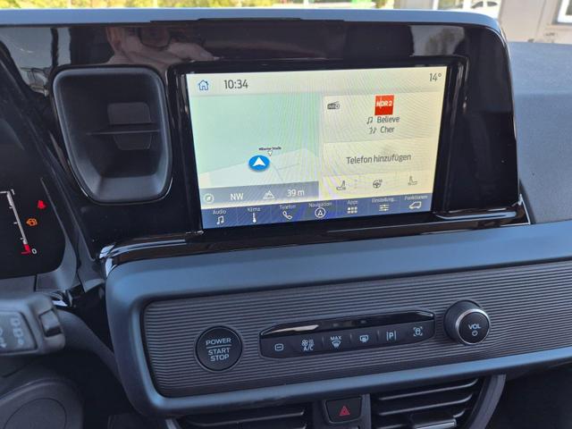 Ford Tourneo Courier 1.0 EcoBoost 125PS Active Teil-Leder Sitzheizung Lenkradheizung Klimaautomatik PDC v+h R&uuml;ckf.-Kamera ACC TWA Frontscheibe beheizb. Ford-Navi SYNC4 Apple CarPlay + Android Auto 