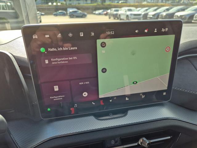 Skoda Kodiaq Sportline 1.5 TSI 204PS PHEV DSG schwenkb. AHK elektr. PanoDach HUD Alcantara PDC v+h 360&deg;Kamera CANTON Sound Klimaautomatik Sitzheizung Lenkradheizung Navi Apple CarPlay Android Auto 2xKeyless 19"LM vollelektr. Reichweite 116KM 