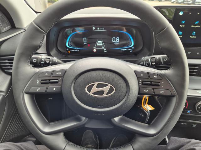 Hyundai i20 1.0 T-GDI 90PS Automatik 5-T&uuml;rer Sitzheizung Lenkradheizung R&uuml;ckf.Kamera PDC Klima Apple CarPlay Android Auto Tempomat Touchscreen 