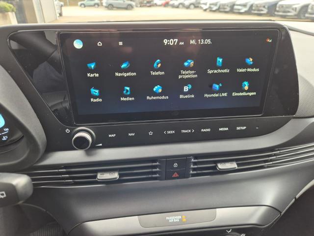 Hyundai i20 1.0 T-GDI 90PS Automatik 5-T&uuml;rer Sitzheizung Lenkradheizung R&uuml;ckf.Kamera PDC Klima Apple CarPlay Android Auto Tempomat Touchscreen 