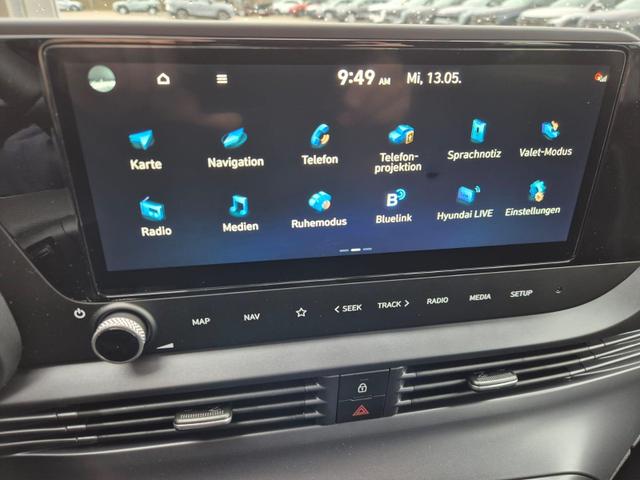 Hyundai i20 1.0 T-GDI 90PS Automatik 5-T&uuml;rer Sitzheizung Lenkradheizung R&uuml;ckf.Kamera PDC Klima Apple CarPlay Android Auto Tempomat Touchscreen 