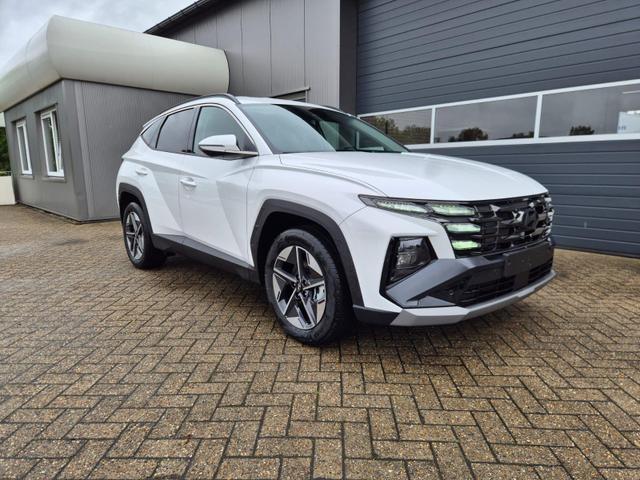 Hyundai TUCSON Trend 1.6 T-GDI 150PS Automatik TZ 2026 Teil-Leder Sitzheizung v+h Lenkradheizung Klimaautomatik Navi Touchscreen DAB+ Apple CarPlay + Android Auto PDC R&uuml;ckf.-Kamera Matrix-LED-Scheinw. 