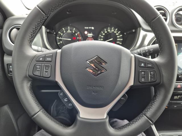 Suzuki Vitara Comfort+ 110PS MHEV 4x4 ALLGRIP 1.4 Boosterjet Allrad Teilleder mit Alcantara Navi Klimaautomatik Sitzheizung ACC PDC v+h R&uuml;ckf.Kamera Suzuki-Radio Apple CarPlay Android Auto Touchscreen 2xKeyless 17-LM 