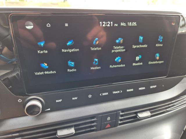 Hyundai BAYON Trend 1.0 T-GDI 90PS Klimaautomatik R&uuml;ckf.Kamera Parksensoren Sitzheizung Lenkradheizung Bluetooth Touchscreen Tempomat Apple CarPlay + Android Auto 16"LM 
