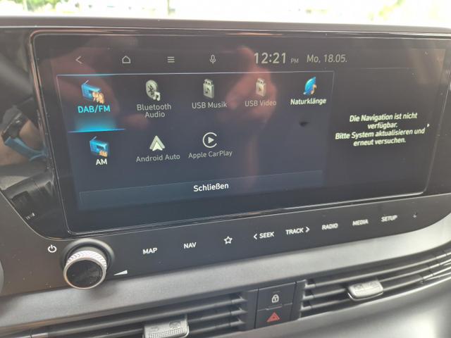 Hyundai BAYON Trend 1.0 T-GDI 90PS Klimaautomatik R&uuml;ckf.Kamera Parksensoren Sitzheizung Lenkradheizung Bluetooth Touchscreen Tempomat Apple CarPlay + Android Auto 16"LM 