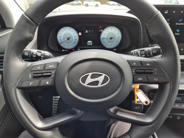 Hyundai BAYON Trend 1.0 T-GDI 90PS Klimaautomatik R&uuml;ckf.Kamera Parksensoren Sitzheizung Lenkradheizung Bluetooth Touchscreen Tempomat Apple CarPlay + Android Auto 16"LM 