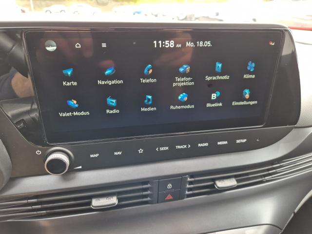 Hyundai BAYON Trend 1.0 T-GDI 90PS Klimaautomatik R&uuml;ckf.Kamera Parksensoren Sitzheizung Lenkradheizung Bluetooth Touchscreen Tempomat Apple CarPlay + Android Auto 16"LM 