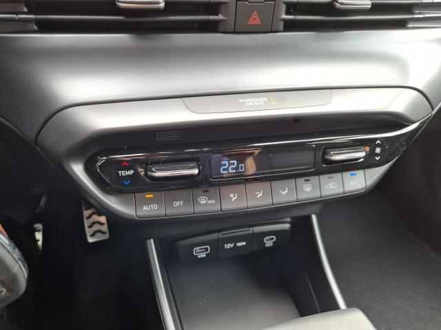 Hyundai BAYON Trend 1.0 T-GDI 90PS Automatik Klimaautomatik R&uuml;ckf.Kamera Parksensoren Sitzheizung Lenkradheizung Bluetooth Touchscreen Tempomat Apple CarPlay + Android Auto 16"LM 