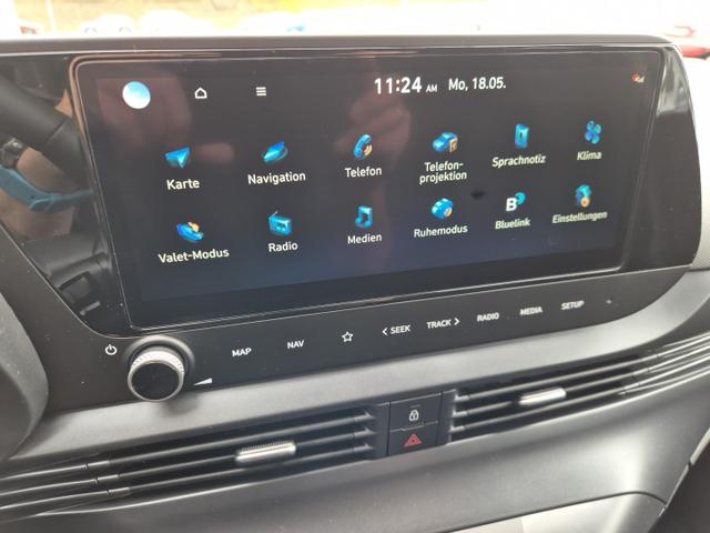Hyundai BAYON Trend 1.0 T-GDI 90PS Automatik Klimaautomatik R&uuml;ckf.Kamera Parksensoren Sitzheizung Lenkradheizung Bluetooth Touchscreen Tempomat Apple CarPlay + Android Auto 16"LM 