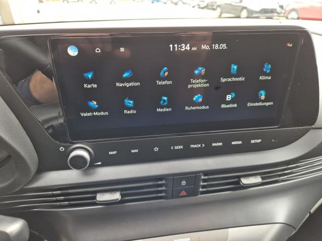 Hyundai BAYON Trend 1.0 T-GDI 90PS Automatik Klimaautomatik R&uuml;ckf.Kamera Parksensoren Sitzheizung Lenkradheizung Bluetooth Touchscreen Tempomat Apple CarPlay + Android Auto 16"LM 