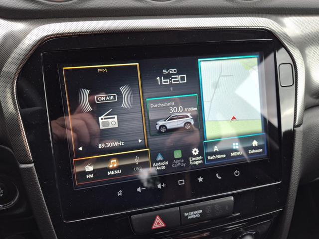 Suzuki Vitara Comfort+ 110PS Automatik MHEV 4x4 ALLGRIP 1.4 Boosterjet Teilleder Navi Klimaautomatik Sitzheizung ACC PDC v+h R&uuml;ckf.Kamera Suzuki-Radio Apple CarPlay Android Auto Touchscreen 2xKeyless 17-LM 