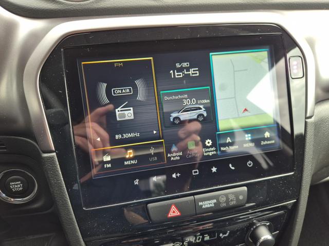 Suzuki Vitara Comfort 110PS Automatik MHEV 4x4 ALLGRIP 1.4 Boosterjet Allrad Navi Klimaautomatik Sitzheizung ACC PDC R&uuml;ckf.Kamera Suzuki-Radio Apple CarPlay Android Auto Touchscreen 2xKeyless 17-LM 