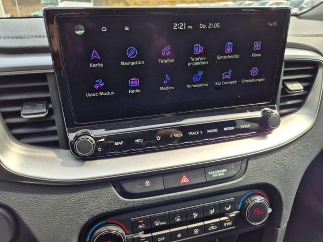 Kia XCeed 1.6 T-GDi 150PS Automatik Klimaautomatik Sitzheizung Lenkradheizung Navi PDC R&uuml;ckf.Kamera abged.Scheiben Apple CarPlay Android Auto 