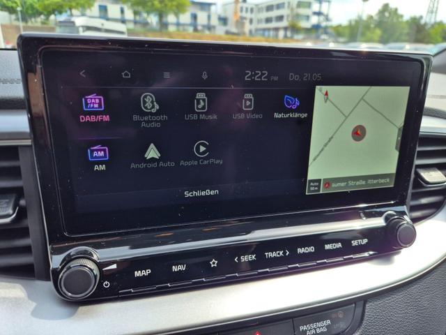 Kia XCeed 1.6 T-GDi 150PS Automatik Klimaautomatik Sitzheizung Lenkradheizung Navi PDC R&uuml;ckf.Kamera abged.Scheiben Apple CarPlay Android Auto 