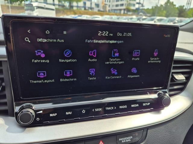 Kia XCeed 1.6 T-GDi 150PS Automatik Klimaautomatik Sitzheizung Lenkradheizung Navi PDC R&uuml;ckf.Kamera abged.Scheiben Apple CarPlay Android Auto 