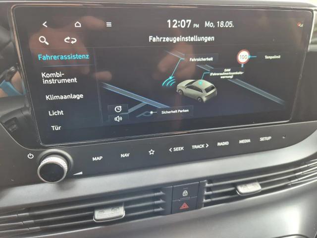 Hyundai BAYON Trend 1.0 T-GDI 90PS Automatik Klimaautomatik R&uuml;ckf.Kamera Parksensoren Sitzheizung Lenkradheizung Bluetooth Touchscreen Tempomat Apple CarPlay + Android Auto 16"LM 