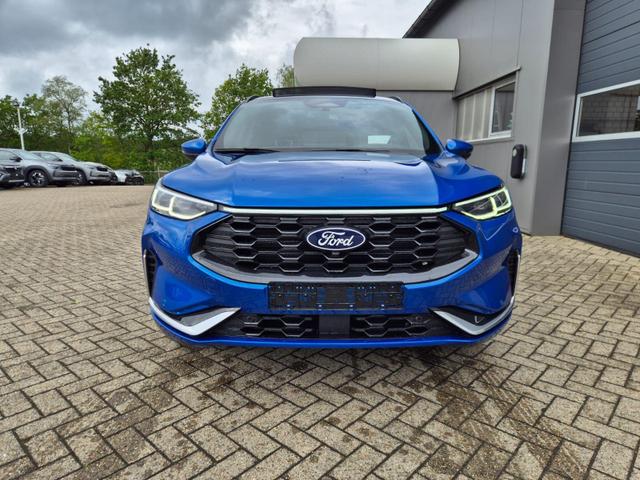 Ford Kuga ST-Line X 243PS PHEV Automatik HuD Matrix-LED schwenkb. AHK elektr. PanoDach Sitzheizung v+h Lenkradheizung Frontscheibe beheizb. Navi SYNC4 Apple CarPlay Android Auto Touchscreen PDC 4xKamera 2xKeyless B+O Sound 18"LM vollelektr. Reichweite 65K 