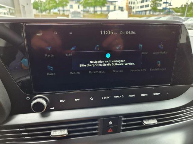 Hyundai i20 1.0 T-GDI 90PS 5-t&uuml;rig Sitzheizung Lenkradheizung R&uuml;ckf.Kamera PDC Klima Apple CarPlay Android Auto Tempomat Touchscreen 