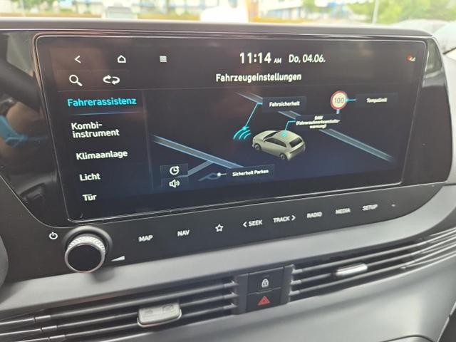 Hyundai i20 1.0 T-GDI 90PS 5-t&uuml;rig Sitzheizung Lenkradheizung R&uuml;ckf.Kamera PDC Klima Apple CarPlay Android Auto Tempomat Touchscreen 