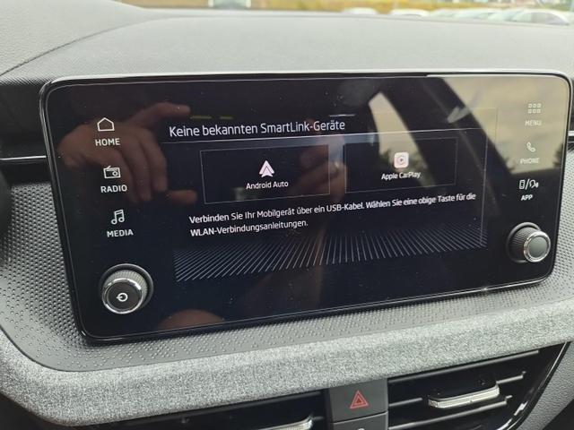 Skoda Kamiq 1.0 TSI 115PS DSG Selection R&uuml;ckf.Kamera PDC v+h Sitzheizung Klimaautomatik Skoda-Radio Apple CarPlay + Android Auto Tempomat Garantieverl&auml;ngerung 16"LM 