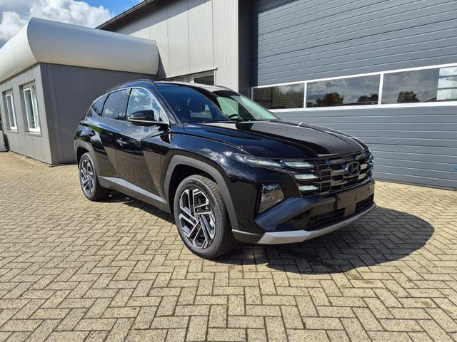 Hyundai TUCSON Trend 1.6 T-GDI 288PS Automatik PHEV Krell-Sound Teill-Leder elektr. Heckklappe ACC Klimaautomatik Sitzheizung Lenkrandheizung Navi PDC v+h R&uuml;ckf.Kamera Apple CarPlay + Android Auto 2xKeyless 19-LM vollelektr. Reichweite 68KM 