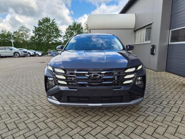 Hyundai TUCSON Trend 1.6 T-GDI 288PS Automatik PHEV Krell-Sound Teill-Leder elektr. Heckklappe ACC Klimaautomatik Sitzheizung Lenkrandheizung Navi PDC v+h R&uuml;ckf.Kamera Apple CarPlay + Android Auto 2xKeyless 19-LM vollelektr. Reichweite 68KM 