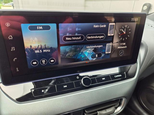 Nissan Juke 1.0 DIG-T 114PS N-Connecta Sitzheizung Lenkradheizung Teil-Leder Klimaautomatik PDC v+h R&uuml;ckf.Kamera Bluetooth Touchscreen Apple CarPlay Android Auto 17"LM 