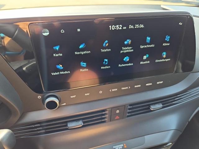 Hyundai i20 1.0 T-GDI 90PS Trend Automatik 5-t&uuml;rig Klimaautomatik Sitzheizung Lenkradheizung Navi R&uuml;ckf.Kamera PDC Apple CarPlay Android Auto Tempomat Touchscreen 16"LM 