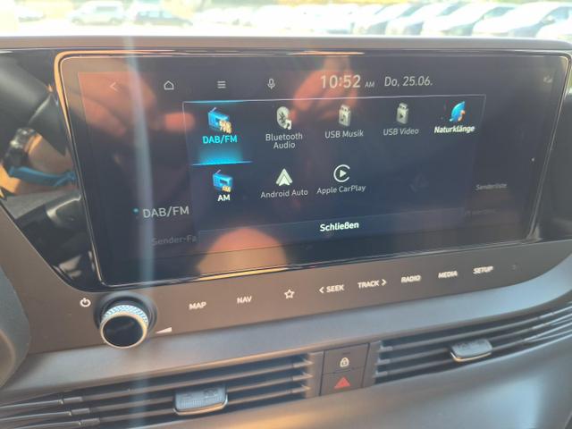 Hyundai i20 1.0 T-GDI 90PS Trend Automatik 5-t&uuml;rig Klimaautomatik Sitzheizung Lenkradheizung Navi R&uuml;ckf.Kamera PDC Apple CarPlay Android Auto Tempomat Touchscreen 16"LM 