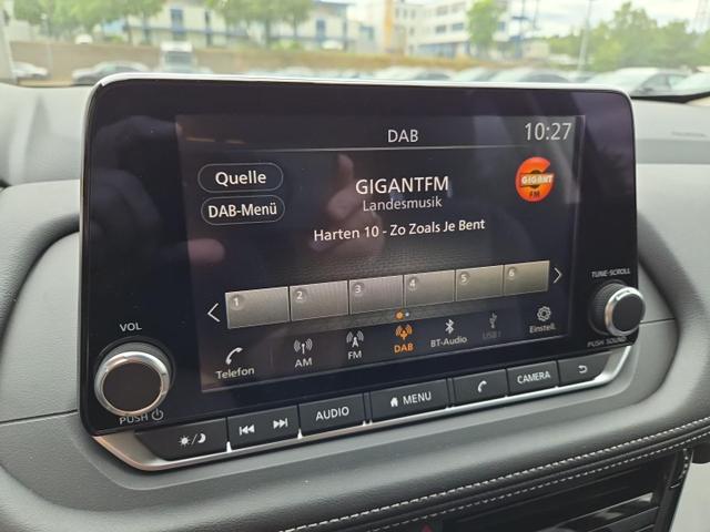 Nissan X-Trail Acenta 1.5 MHEV 163PS Automatik Sitzheizung v+h Lenkradheizung Frontscheibe beheizb. Klimaautomatik R&uuml;ckf.Kamera Bluetooth Touchscreen Apple CarPlay Android Auto PDC 2x Keyless 18"LM 