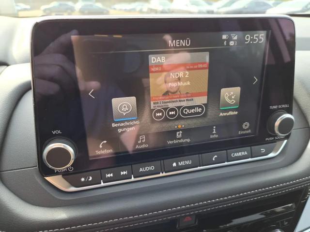 Nissan X-Trail Acenta 1.5 MHEV 163PS Automatik Sitzheizung v+h Lenkradheizung Frontscheibe beheizb. Klimaautomatik R&uuml;ckf.Kamera Bluetooth Touchscreen Apple CarPlay Android Auto PDC 2x Keyless 18"LM 
