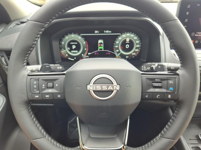 Nissan Qashqai 1.3 DIG-T MHEV 158 PS X-Tronic N-Design Head-Up Display Teil-Leder Klimaautomatik Sitzheizung Lenkradheizung Navi elektr. Heckklappe ACC PDC v+h 360&deg;Kamera DAB Bluetooth Touchscreen Apple CarPlay Android Auto 19"Zoll 