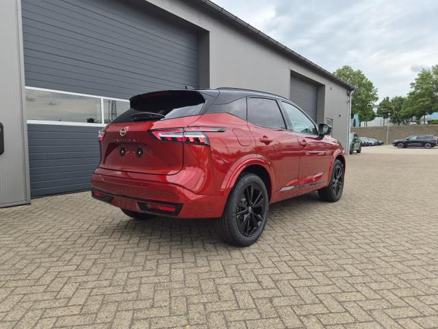 Nissan Qashqai 1.3 DIG-T MHEV 158 PS X-Tronic N-Design Head-Up Display Teil-Leder Klimaautomatik Sitzheizung Lenkradheizung Navi elektr. Heckklappe ACC PDC v+h 360&deg;Kamera DAB Bluetooth Touchscreen Apple CarPlay Android Auto 19"Zoll 