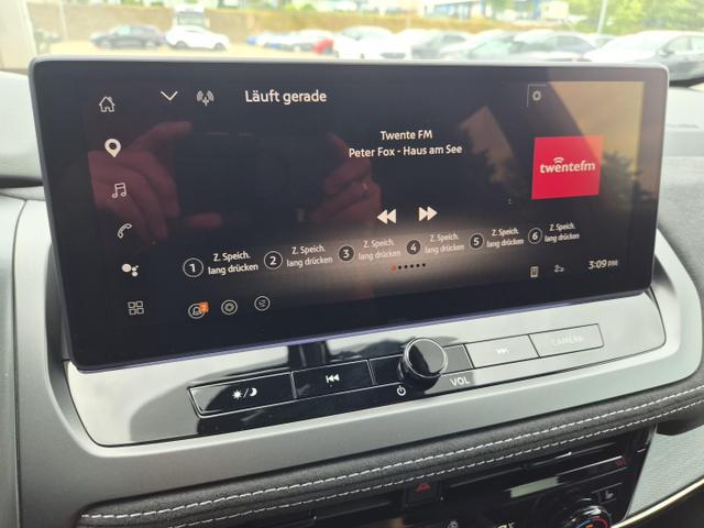 Nissan Qashqai 1.3 DIG-T MHEV 158 PS X-Tronic N-Design Head-Up Display Teil-Leder Klimaautomatik Sitzheizung Lenkradheizung Navi elektr. Heckklappe ACC PDC v+h 360&deg;Kamera DAB Bluetooth Touchscreen Apple CarPlay Android Auto 19"Zoll 