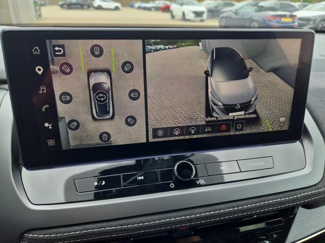 Nissan Qashqai 1.3 DIG-T MHEV 158 PS X-Tronic N-Design Head-Up Display Teil-Leder Klimaautomatik Sitzheizung Lenkradheizung Navi elektr. Heckklappe ACC PDC v+h 360&deg;Kamera DAB Bluetooth Touchscreen Apple CarPlay Android Auto 19"Zoll 