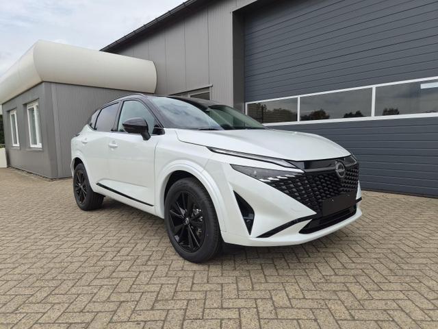 Nissan Qashqai 1.3 DIG-T MHEV 158 PS X-Tronic N-Design Head-Up Display Teil-Leder Klimaautomatik Sitzheizung Lenkradheizung Navi elektr. Heckklappe ACC PDC v+h 360&deg;Kamera DAB Bluetooth Touchscreen Apple CarPlay Android Auto 19"Zoll 