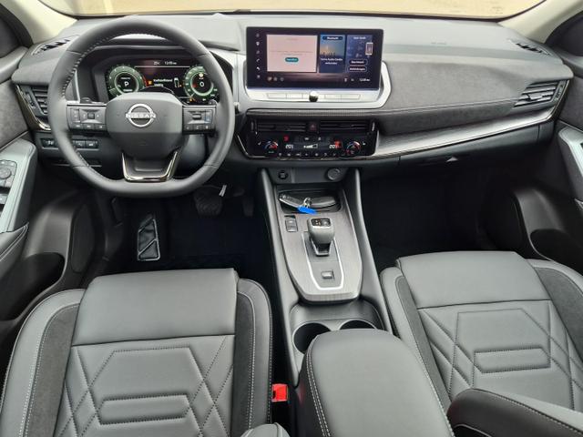 Nissan Qashqai 1.3 DIG-T MHEV 158 PS X-Tronic N-Design Head-Up Display Teil-Leder Klimaautomatik Sitzheizung Lenkradheizung Navi elektr. Heckklappe ACC PDC v+h 360&deg;Kamera DAB Bluetooth Touchscreen Apple CarPlay Android Auto 19"Zoll 