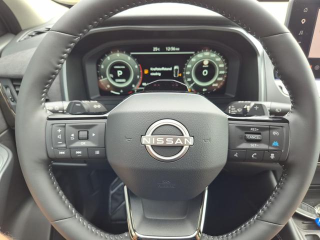Nissan Qashqai 1.3 DIG-T MHEV 158 PS X-Tronic N-Design Head-Up Display Teil-Leder Klimaautomatik Sitzheizung Lenkradheizung Navi elektr. Heckklappe ACC PDC v+h 360&deg;Kamera DAB Bluetooth Touchscreen Apple CarPlay Android Auto 19"Zoll 