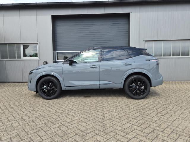 Nissan Qashqai - 1.3 DIG-T MHEV 158 PS X-Tronic N-Design PanoDach Teil-Leder Klimaautomatik Sitzheizung Lenkradheizung Navi ACC PDC v+h 360&deg;Kamera DAB Bluetooth Touchscreen Apple CarPlay Android Auto 19"Zoll
