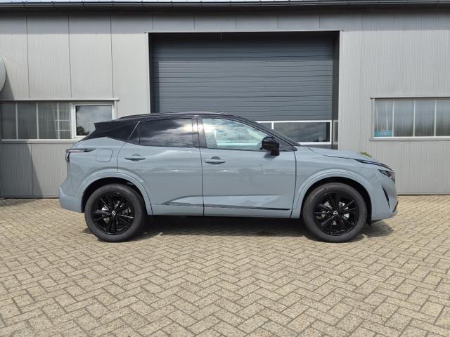 Nissan Qashqai 1.3 DIG-T MHEV 158 PS X-Tronic N-Design PanoDach Teil-Leder Klimaautomatik Sitzheizung Lenkradheizung Navi ACC PDC v+h 360&deg;Kamera DAB Bluetooth Touchscreen Apple CarPlay Android Auto 19"Zoll 