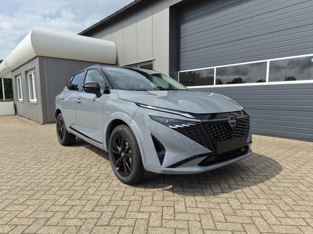 Nissan Qashqai 1.3 DIG-T MHEV 158 PS X-Tronic N-Design PanoDach Teil-Leder Klimaautomatik Sitzheizung Lenkradheizung Navi ACC PDC v+h 360&deg;Kamera DAB Bluetooth Touchscreen Apple CarPlay Android Auto 19"Zoll 