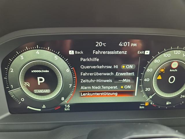 Nissan Qashqai 1.3 DIG-T MHEV 158 PS X-Tronic N-Design PanoDach Teil-Leder Klimaautomatik Sitzheizung Lenkradheizung Navi ACC PDC v+h 360&deg;Kamera DAB Bluetooth Touchscreen Apple CarPlay Android Auto 19"Zoll 