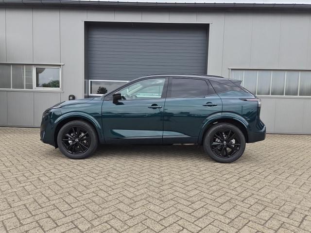 Nissan Qashqai - 1.3 DIG-T MHEV 158 PS X-Tronic N-Design PanoDach Teil-Leder Klimaautomatik Sitzheizung Lenkradheizung Navi ACC PDC v+h 360&deg;Kamera DAB Bluetooth Touchscreen Apple CarPlay Android Auto 19"Zoll