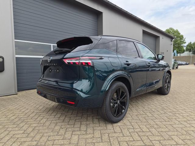 Nissan Qashqai 1.3 DIG-T MHEV 158 PS X-Tronic N-Design PanoDach Teil-Leder Klimaautomatik Sitzheizung Lenkradheizung Navi ACC PDC v+h 360&deg;Kamera DAB Bluetooth Touchscreen Apple CarPlay Android Auto 19"Zoll 