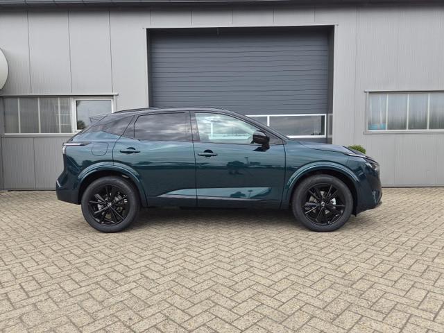 Nissan Qashqai 1.3 DIG-T MHEV 158 PS X-Tronic N-Design PanoDach Teil-Leder Klimaautomatik Sitzheizung Lenkradheizung Navi ACC PDC v+h 360&deg;Kamera DAB Bluetooth Touchscreen Apple CarPlay Android Auto 19"Zoll 