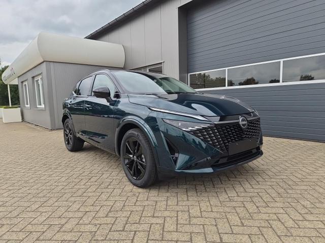 Nissan Qashqai 1.3 DIG-T MHEV 158 PS X-Tronic N-Design PanoDach Teil-Leder Klimaautomatik Sitzheizung Lenkradheizung Navi ACC PDC v+h 360&deg;Kamera DAB Bluetooth Touchscreen Apple CarPlay Android Auto 19"Zoll 