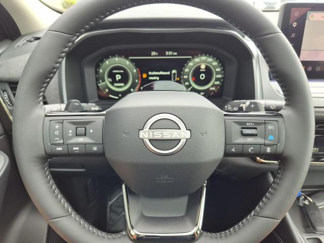 Nissan Qashqai 1.3 DIG-T MHEV 158 PS X-Tronic N-Design PanoDach Teil-Leder Klimaautomatik Sitzheizung Lenkradheizung Navi ACC PDC v+h 360&deg;Kamera DAB Bluetooth Touchscreen Apple CarPlay Android Auto 19"Zoll 